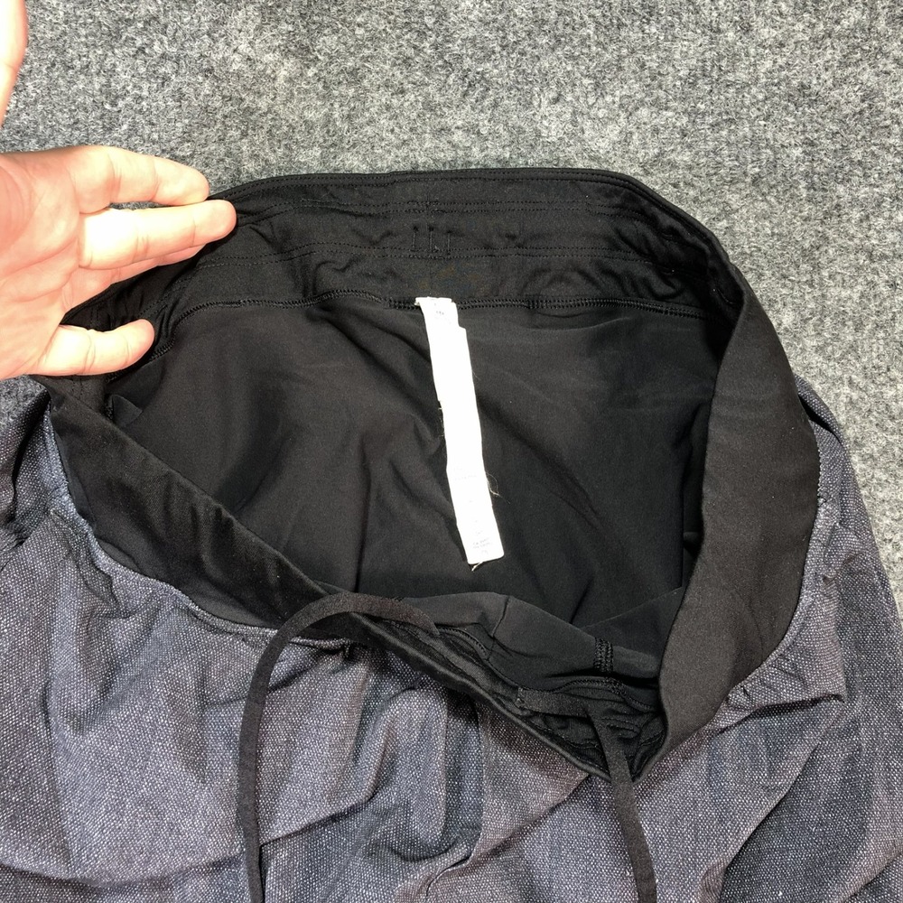 Lululemon Athletica Tech Per Compression Lined Shorts Mens L Gray Heathered 9" - Picture 7 of 11